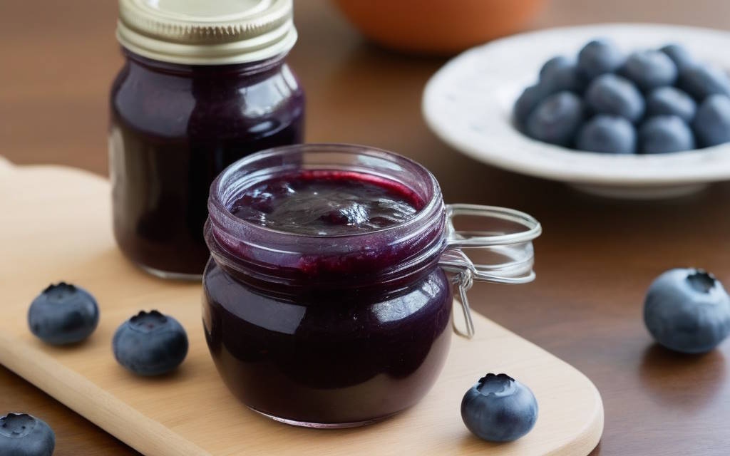 Blueberry jam
